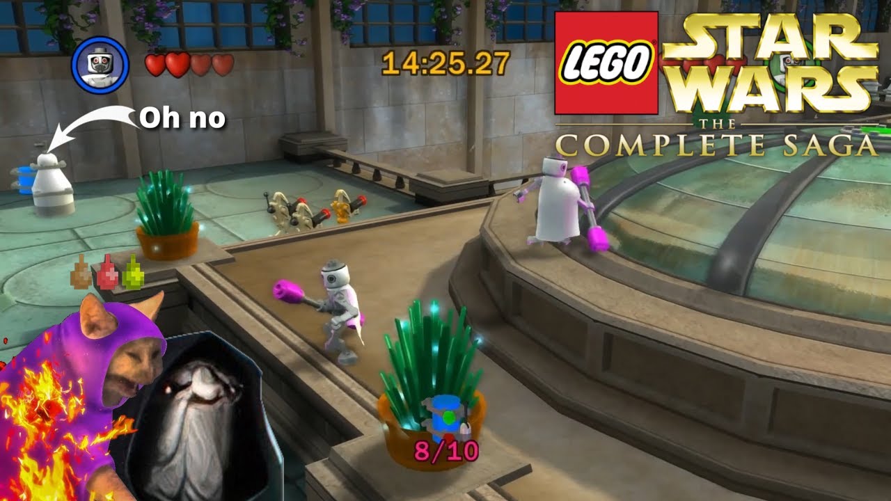 The challenge mode. What a pain. Lego Star Wars The Complete Saga (12)