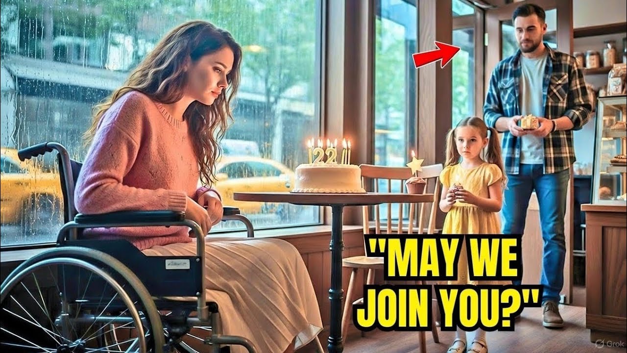 CEO’s Paralyzed Daughter Sat Alone at Her Birthday Cake—Until a Single Dad Said 'Can We Join You