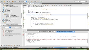 JavaFX Application Life Cycle