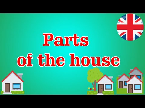 LA CASA- HOME- Parts of the House -  -The Home Vocaboli In Inglese
