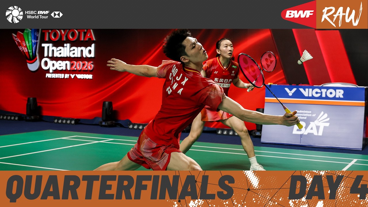 TOYOTA Thailand Open 2026 | Day 4 | Court 3 | Quarterfinals