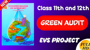 GREEN AUDIT Full EVS Project in HD | Maharashtra Board | #evs project