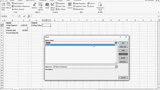 Present Value Lump Sum VBA