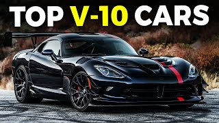Here's The Secret Formula For The Top V-10 Cars