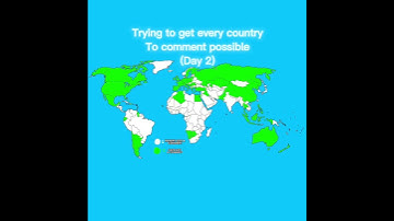 Trying to get every country to comment as possible (part 2) // read desc // #shorts