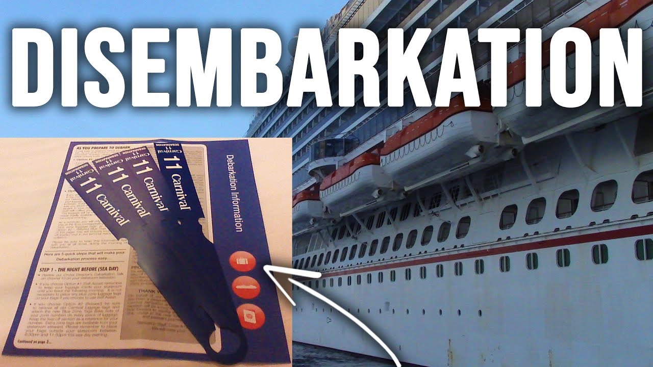 disembarkation carnival cruise