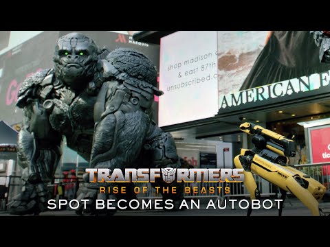 Transformers x boston dynamics | spot becomes an honorary autobot