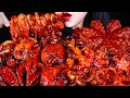 ASMR SPICY SEAFOOD, OYSTER, 굴 먹방, 해물찜 먹방, SPICY ENOKI MUSHROOM, 버섯 먹방, 문어, 새우 먹방MUKBANG EATING SHOW