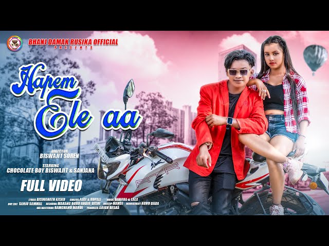 HAPEM ELE AA | NEW SANTALI FULL VIDEO 2023 | CAST BISWAJIT AND SANJANA | 2023 SANTALI TRENDING VIDEO class=