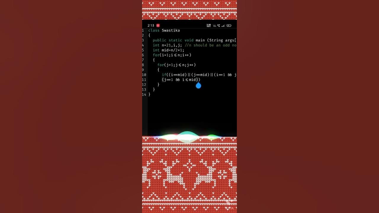 Swastika pattern by using Java ♨️||#shorts #java #youtubeshorts # ...