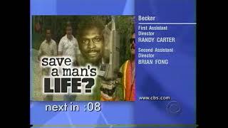 CBS Split Screen Credits Compilation (November 1, 1999)