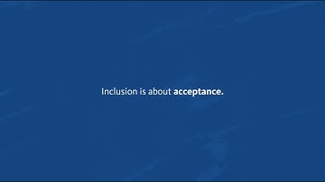 Core values: Inclusion