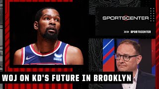 Woj says KD \& the Nets must have better communication after Kyrie's decision | SportsCenter