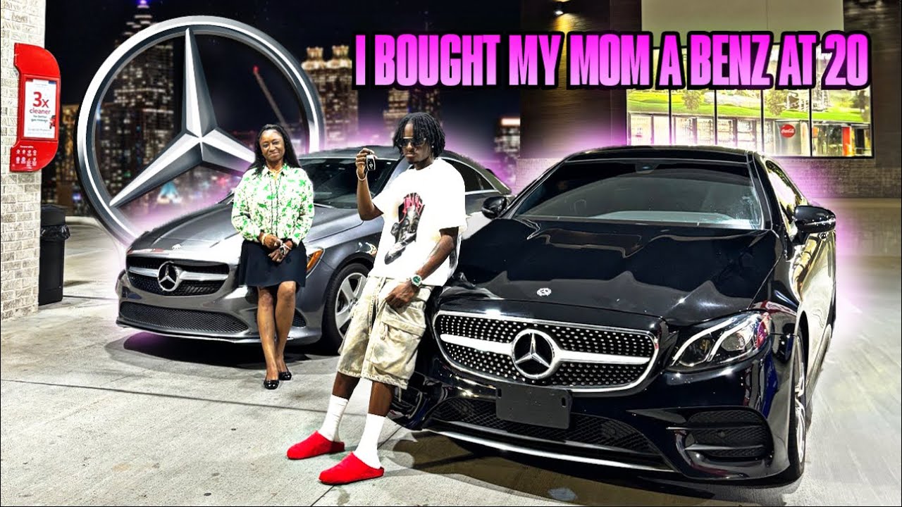 I Surprised My MOM with a BRAND NEW MERCEDES BENZ AT 20! - YouTube