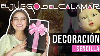 🤯Decoración para tu cumple de EL JUEGO DEL CALAMAR 🔥🤯