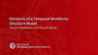 Elements of a Temporal Workforce Structure Model by Wolfram 68 views 2 months ago 27 minutes