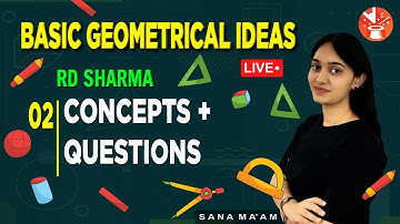 Basic Geometrical Ideas - 2 | RD Sharma Questions | Concepts + Questions | Class 6th Maths