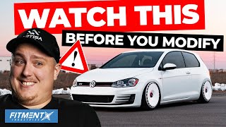 Watch This Before You Modify Your MK7 GTI!