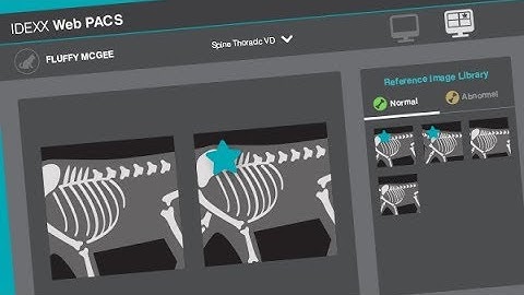 The IDEXX Web PACS Reference Image Library