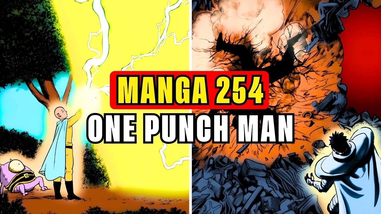 ONE PUNCH MAN MANGA 254 | SAITAMA DETIENE EL CORTE DIMENSIONAL