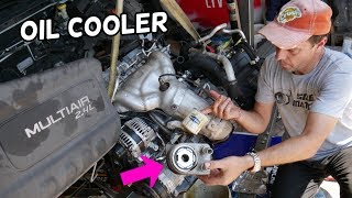 OIL COOLER FILTER HOUSING AND GASKET REPLACEMENT CHRYSLER 200, FIAT 500X TORO, RAM PROMASTER CITY