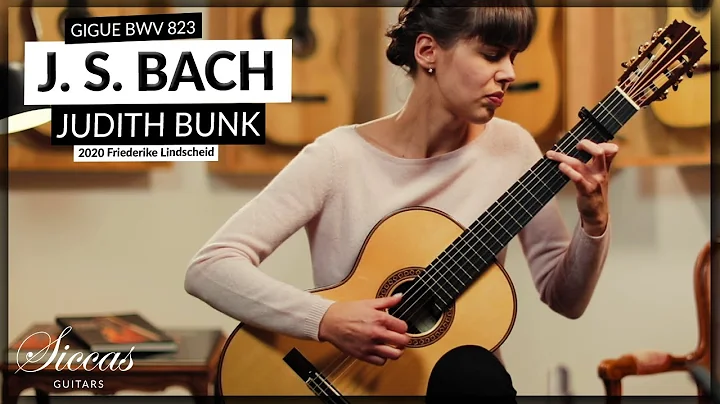 Judith Bunk plays Johann Sebastian Bach BWV 823 Gi...