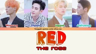 THE ROSE (더 로즈) - RED COLOR CODED LYRICS (HAN|ROM|ENG) chords