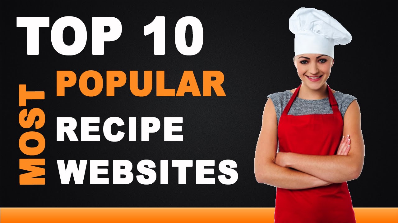 Best Recipe Websites - Top 10 List - YouTube