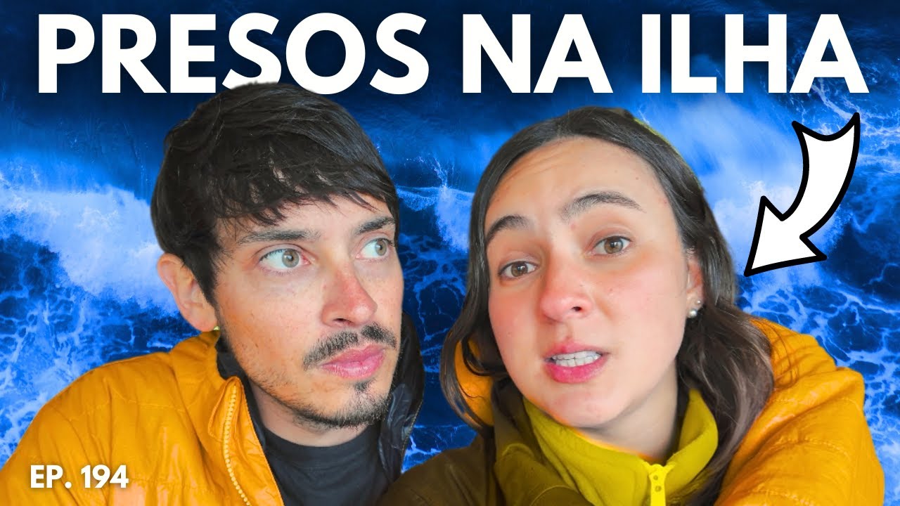 PERIGO NO ALASCA: Ondas ENORMES nos IMPEDIRAM de deixar a ILHA. EP. 194