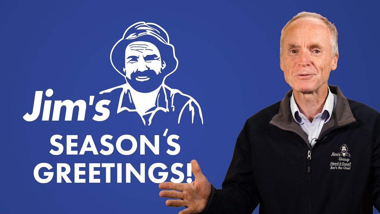 Season's Greetings message from Jim's Group Founder and CEO, Jim Penman
