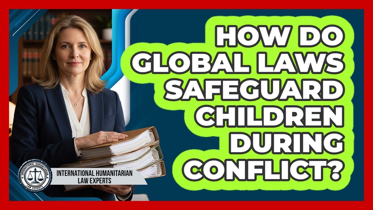 How Do Global Laws Safeguard Children During Conflict?