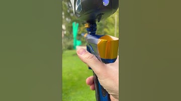 MacDev Clone GTi shooting #paintball #paintballmarker #macdev