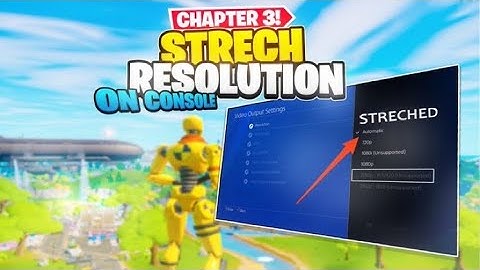 *NEW* How To Get STRETCHED RESOLOUTION On CONSOLE! (PS4/XBOX/PS5) *WORKING*