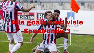 Alle goals eredivisie speelronde 4