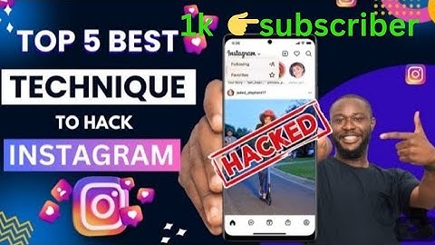 Top 5 Hacking Techniques Used by Hackers to Hack Instagram ID #Hacking#socailmedia|Instagram|F. hack