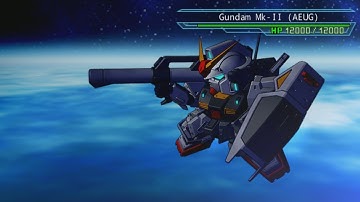 SD Gundam G Generation Overworld - Gundam Mk-II All Ver. Attacks