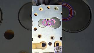 Engine Head Valve Numbering Trick Every Truck Mechanic Should Know! #shorts #viral #automobile #usa