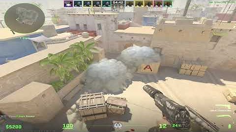 CS2: Easy and new way to smoke A Site on Mirage.