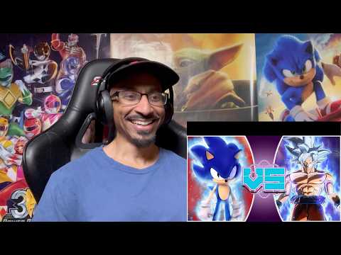 ULTRA SONIC vs ULTRA INSTINCT GOKU! | (Sonic vs Goku Animation) | REWIND RUMBLE REACTION #dbz