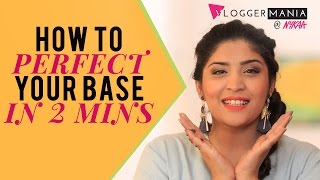 How To Perfect Your Base In 2 Mins Ft. Shreya Jain Nykaa
