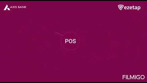 POS machine EDC machine on merchant services