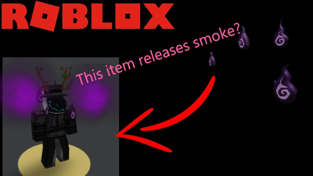 Nobody Knew This Roblox Item Had Smoke Particles 