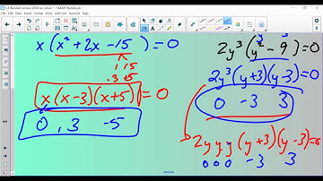Intro to Factoring Polynomials Completely (5.4)