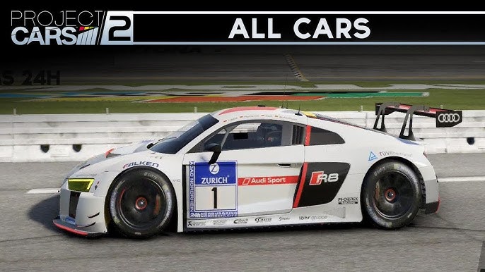 Here's The Full Car List For Project Cars 2, News