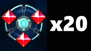 Rerolling 20 Legendary Skins