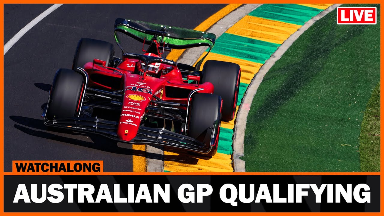 Formula 1 live timings, results and Watchalong from qualifying 2022 Australian GP