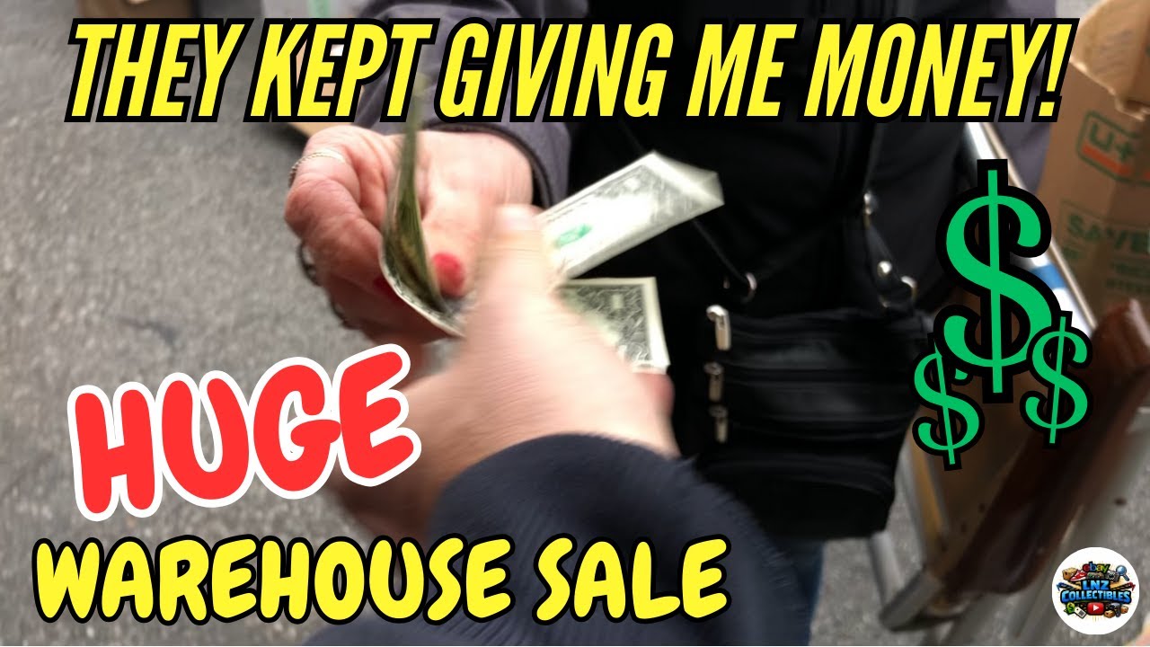 We Had A Huge Warehouse Sale And Almost Sold Out!