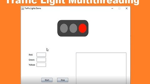Traffic Light Simulator | Multi-Threading | Java Swing