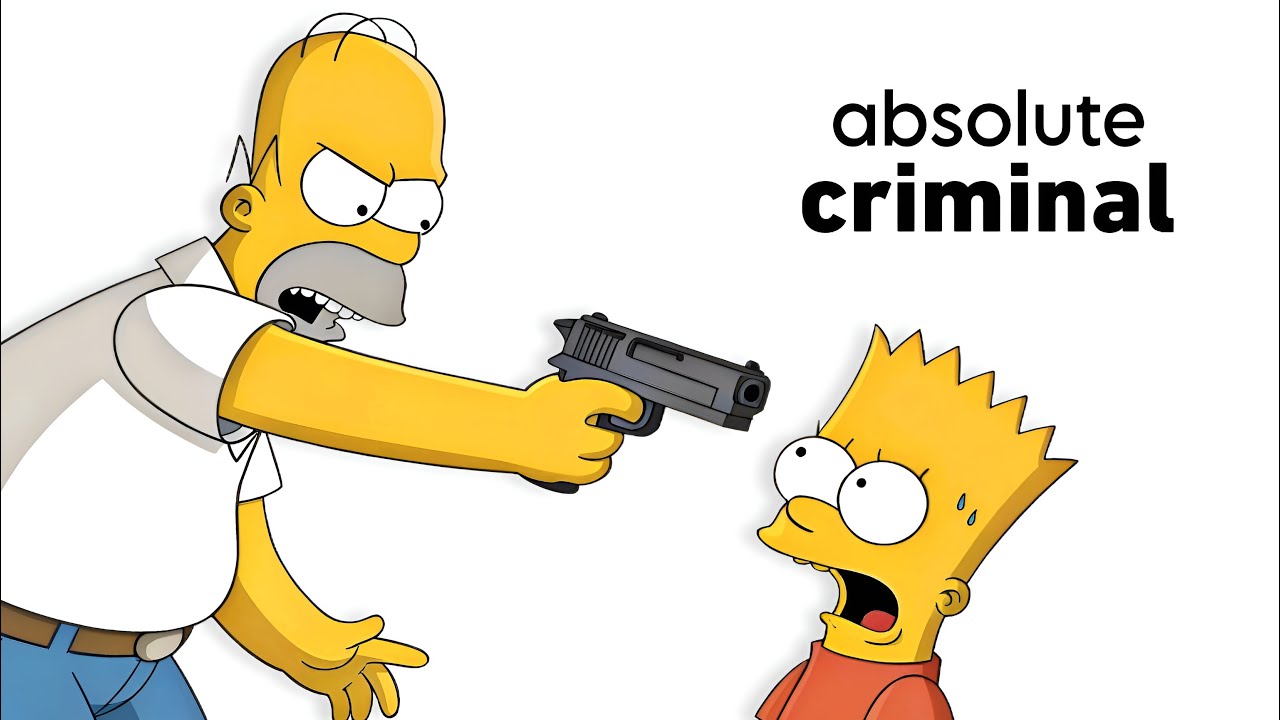 Every HOMER's Crime In The Simpsons And It's Total Prison Sentence!