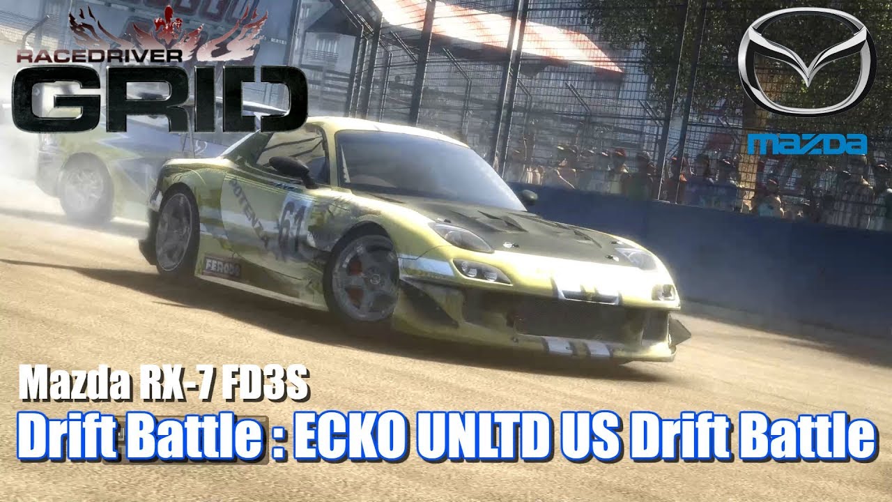 Retro Racing Games : Race Driver GRID (2007) Career - Drift Battle : ECKO UNLTD US Drift Battle